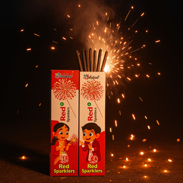 10 cm Red Sparklers