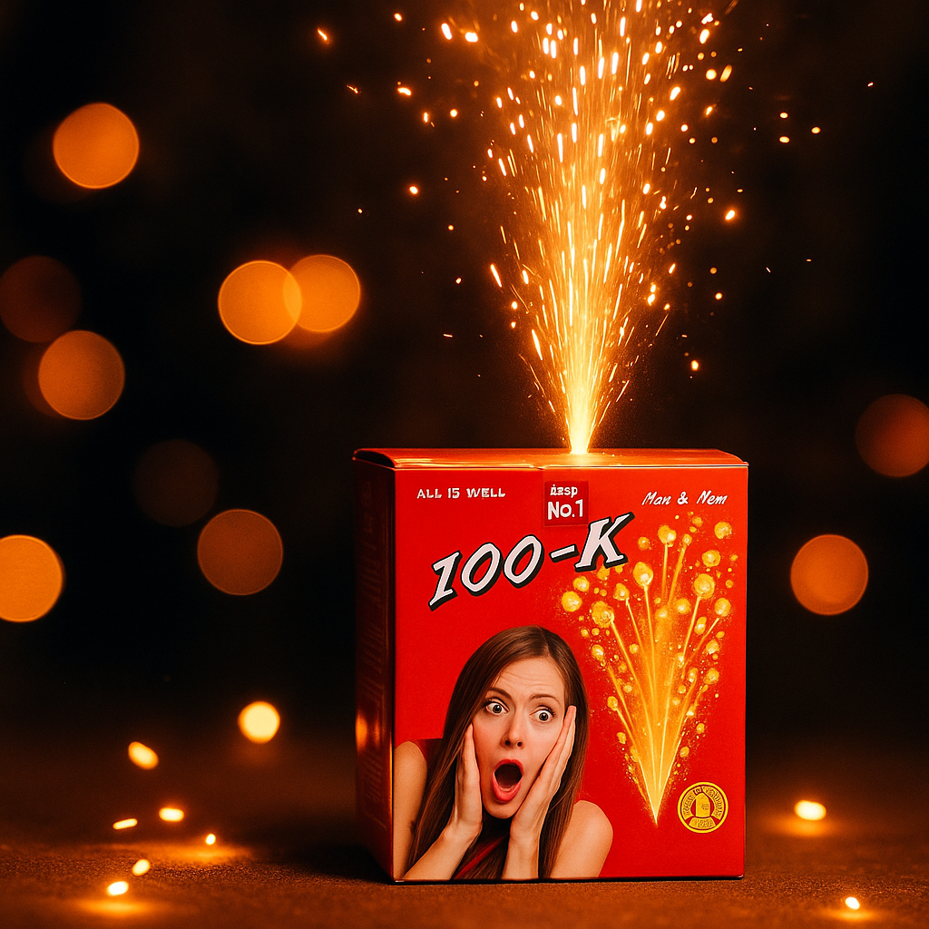 100-K Popcorn – Crackling Fountain