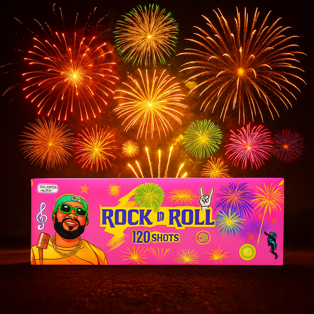 120 Shots – Rock & Roll Aerial Cake