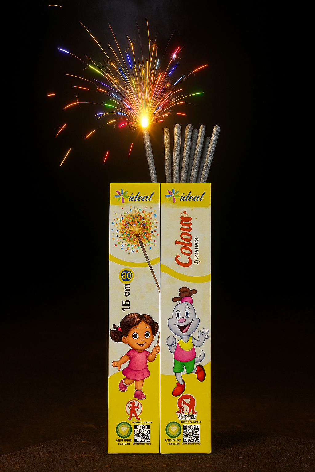 15 cm Colour Sparklers