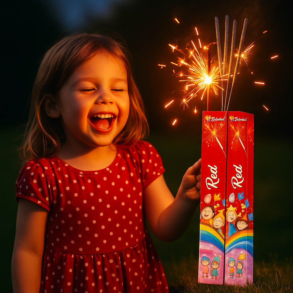 30 cm Red Sparklers