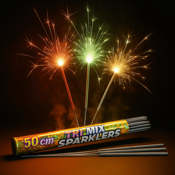 50 cm Tri Mix Sparklers