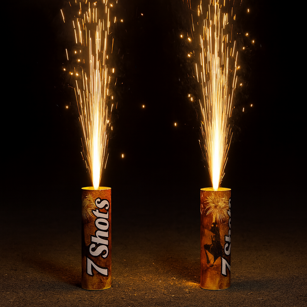 7 Shots – Multi-Burst Fountain