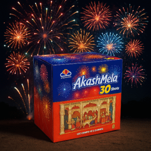 Akash Mela – 30 Shots Multi-Color Aerial Cake