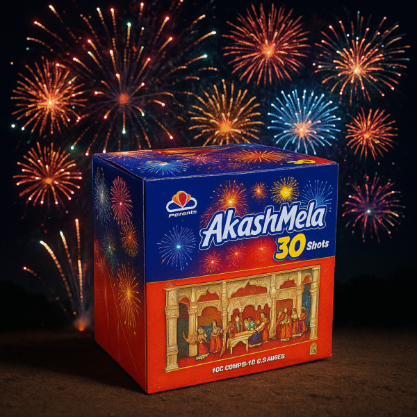 Akash Mela – 30 Shots Multi-Color Aerial Cake