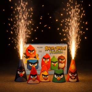 Angry Birds Fountain – Assorted Cone Set (6 pcs)