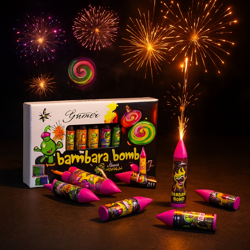 Bambara Bomb – Rocket Fireworks (Assorted)