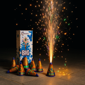 Big Flower Pots – Cone Fountain (Assorted)