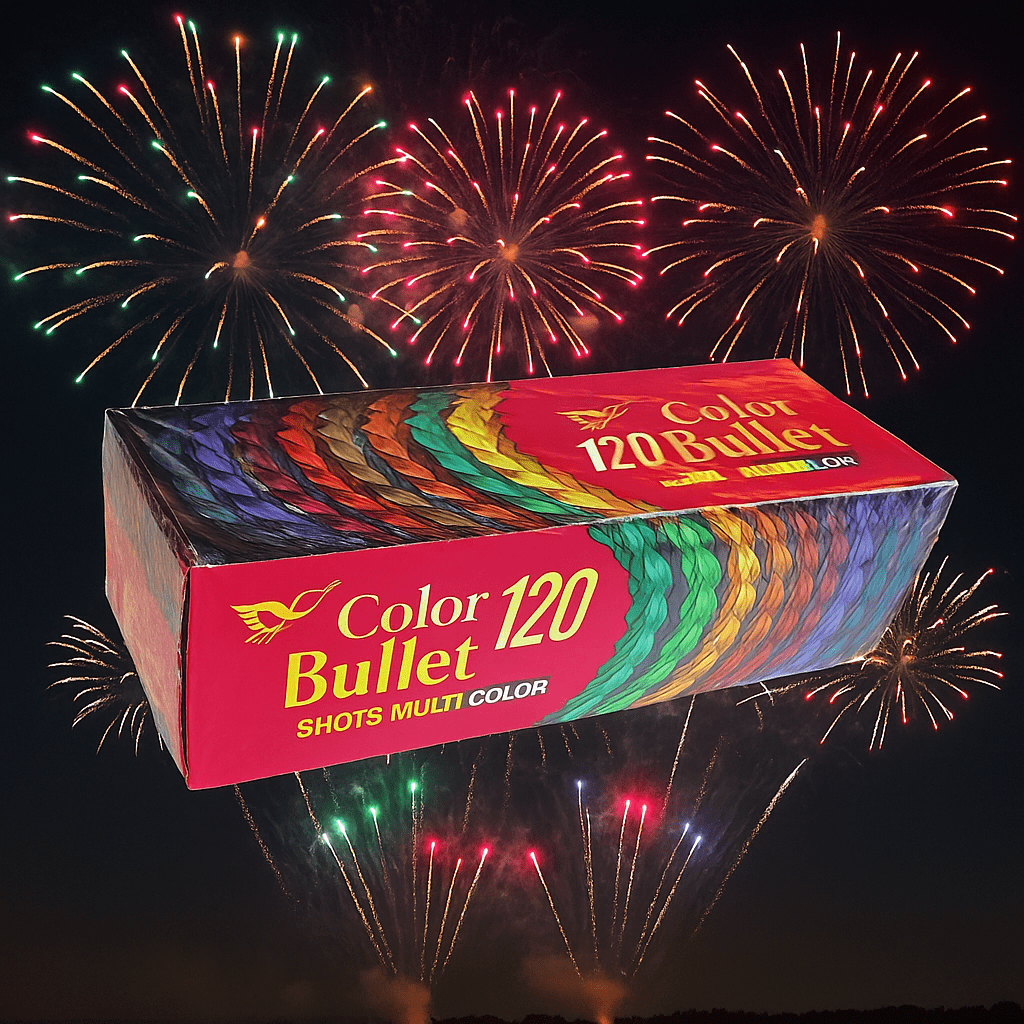 Color Bullet (120 Shots Multi-Color)