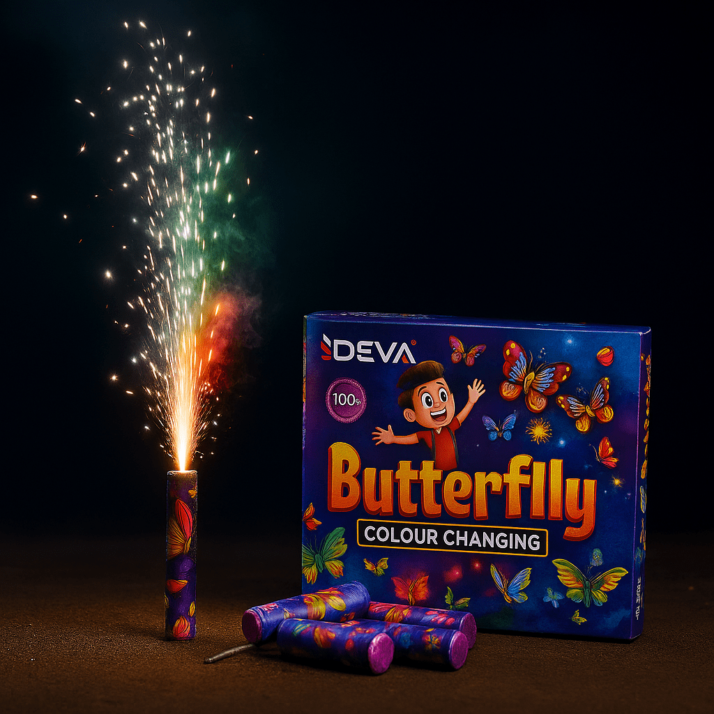 Colour-Changing Butterfly