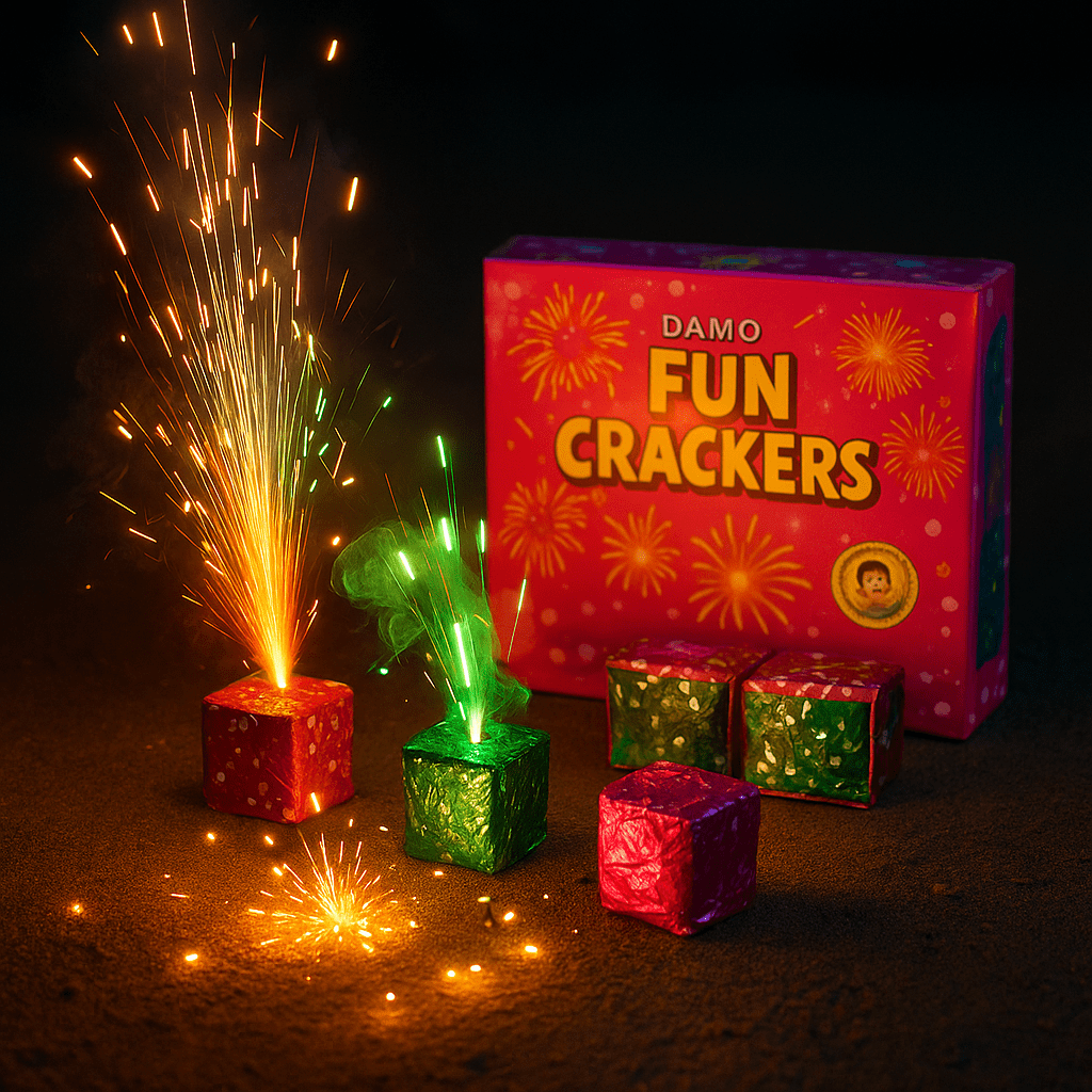Damo Fun Crackers (Assorted Novelty Cubes)