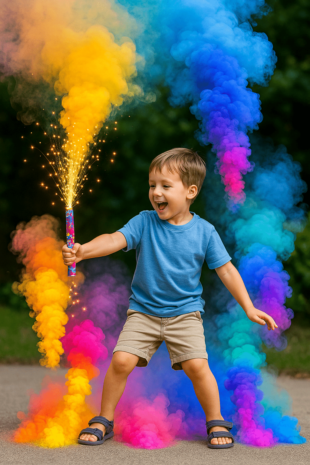 Disney Mickey Star Sparklers – Rainbow Smoke Edition