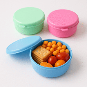 Kids Cartoon Round Lunch Box