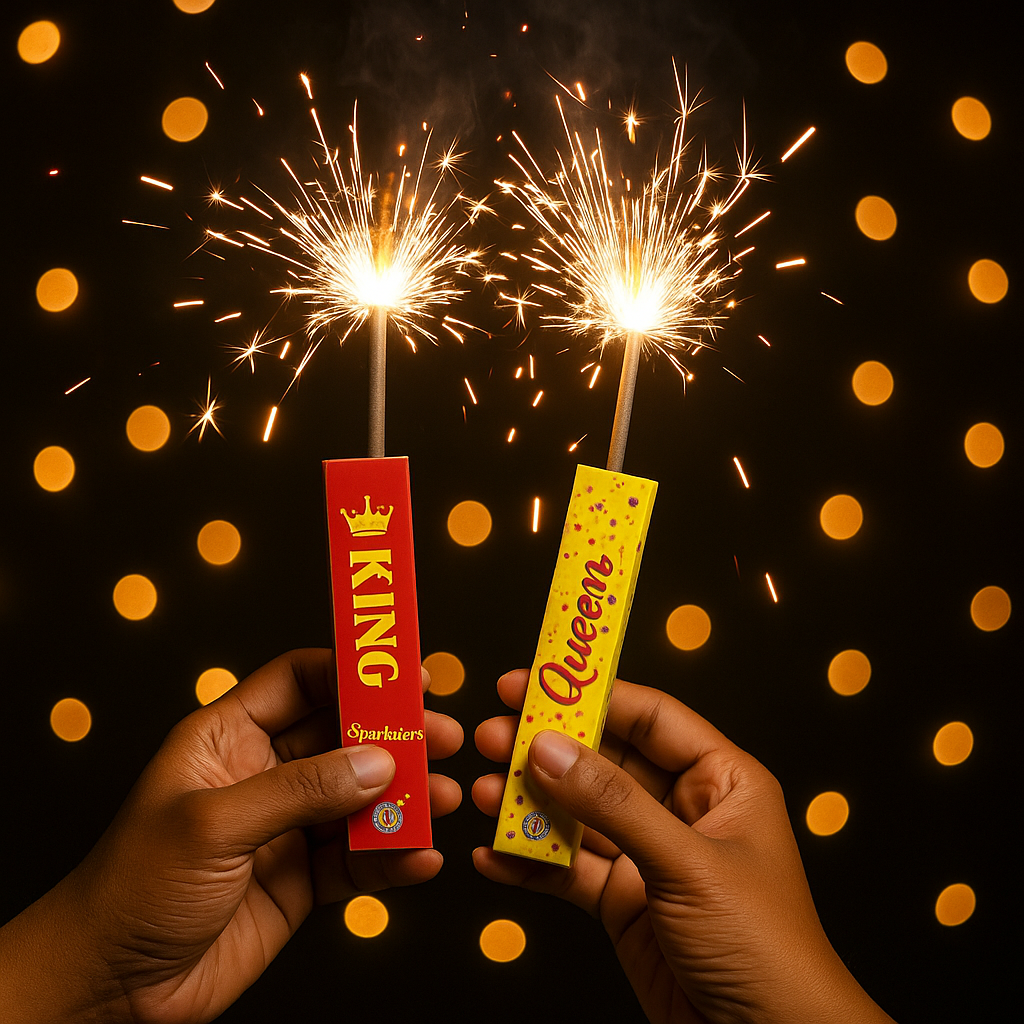 King & Queen Sparklers