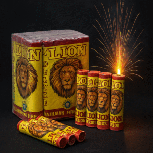 Lion Deluxe 4 Inch Sound Crackers