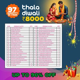 Thala Diwali Pack  (69 Items / 97 Quantity) - Image 2