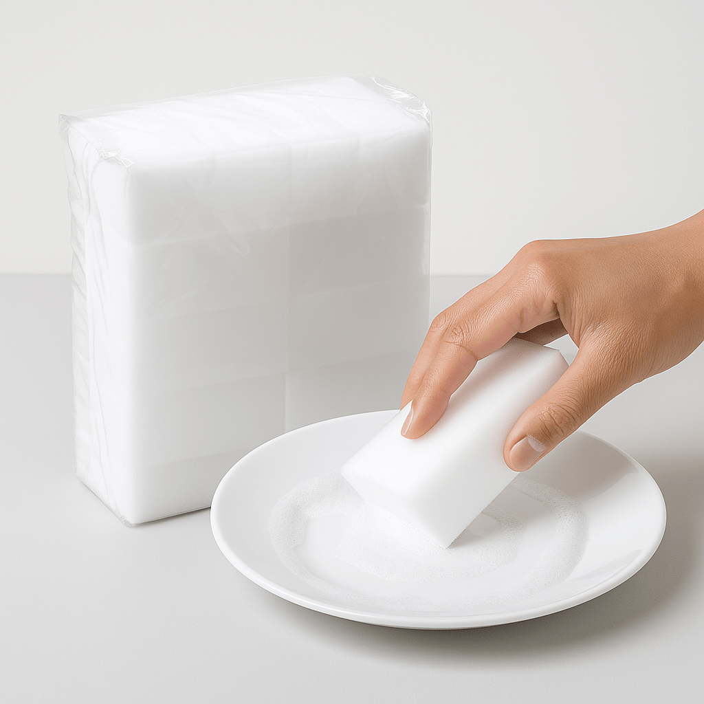 White Cleaning Sponge (12 Pcs Pack)